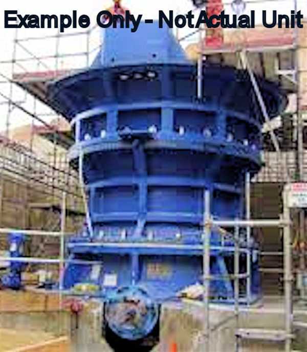 Unused Flsmidth (fuller-traylor) 60" X 89" Nt Gyratory Crusher With 600 Kw (816 Hp) Motor)